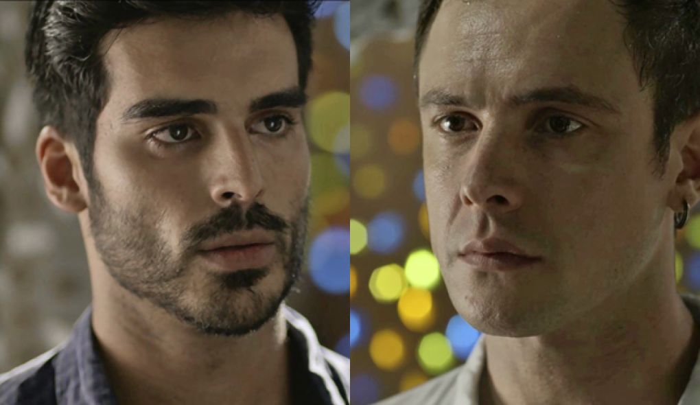 Xodo (Anderson Tomazini) e Gael (Sergio Guize) de O Outro Lado do Paraiso