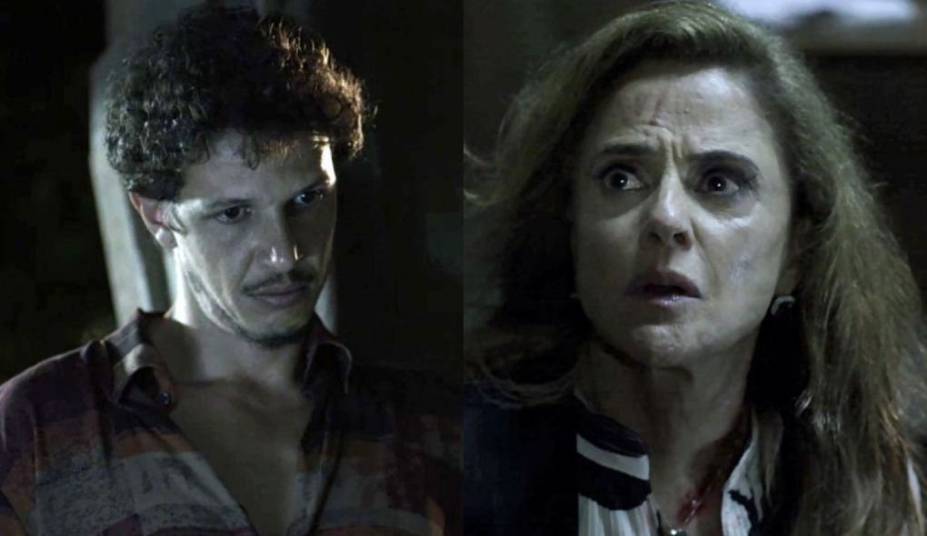 Ze Victor (Rafael Losso) e Sophia (Marieta Severo) de O Outro Lado do Paraiso