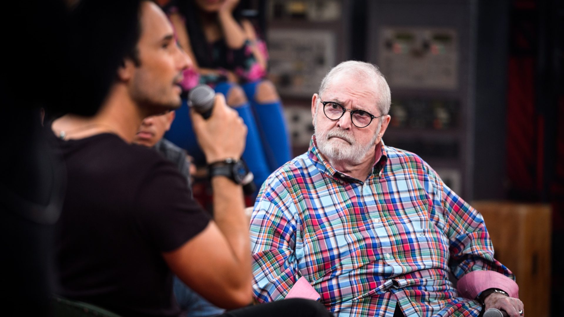 Jô Soares e Rodrigo Santoro no Altas Horas