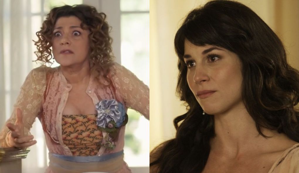 Agatha e Mariana (Chandelly Braz) de Orgulho e Paixao