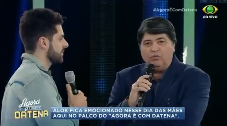 Alok no Agora e com Datena
