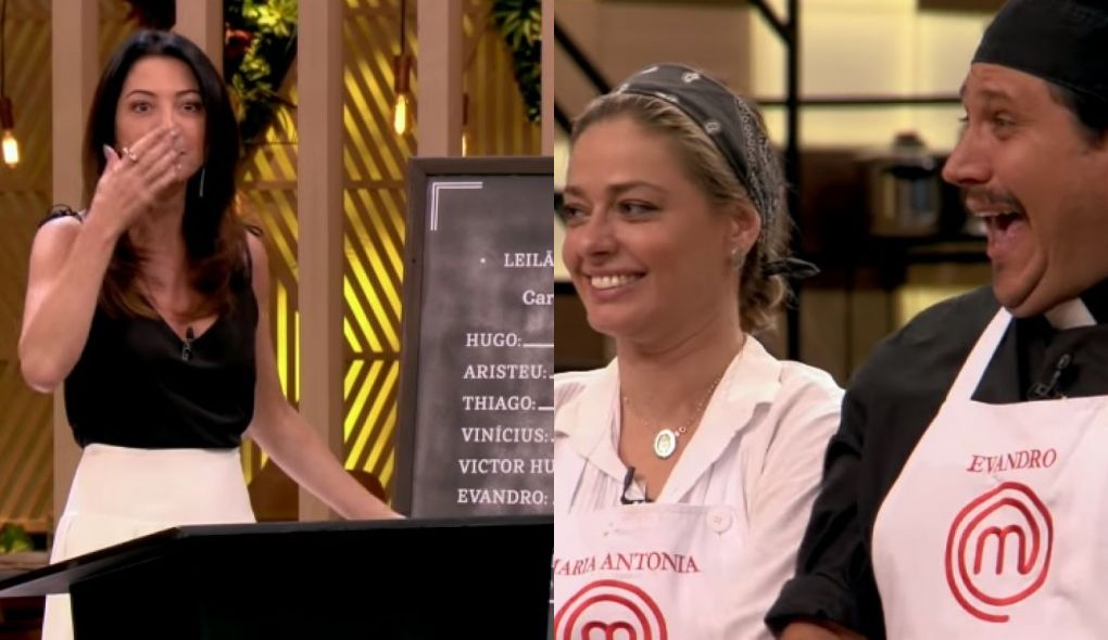 Ana Paula Padrao e participantes do MasterChef