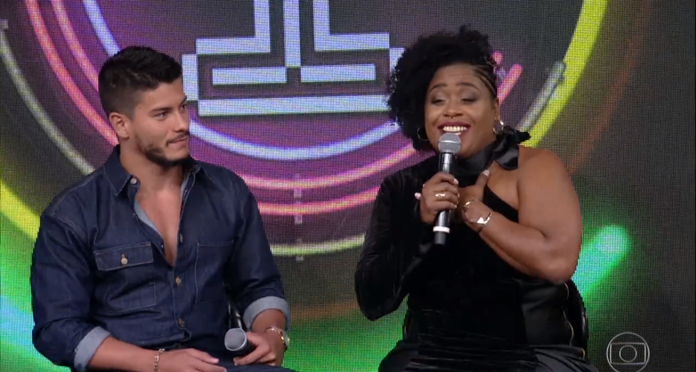Arthur Aguiar e Telma Souza