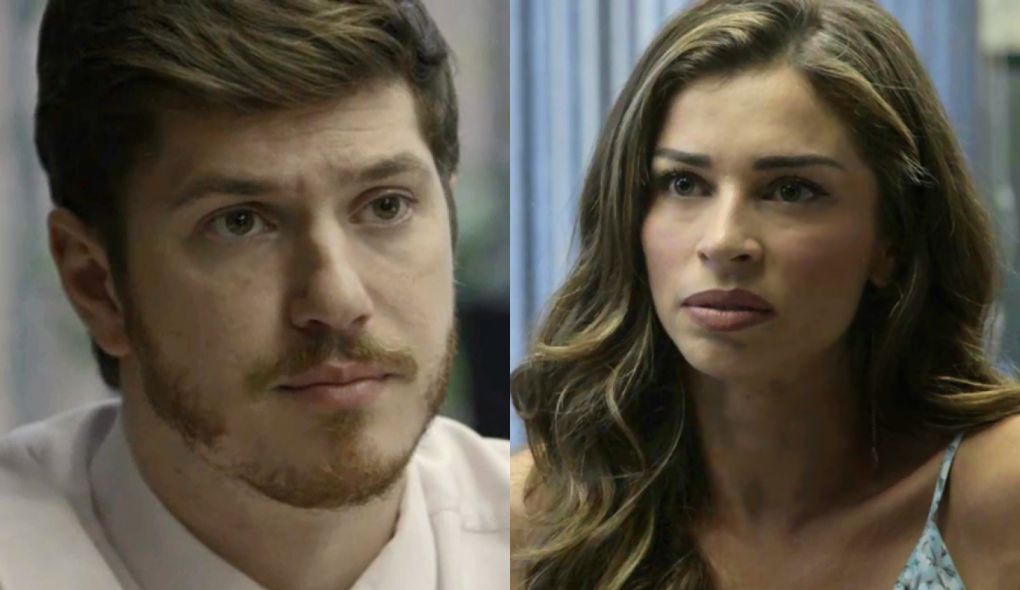 Bruno (Caio Paduan) e Livia (Grazi Massafera) de O Outro Lado do Paraiso