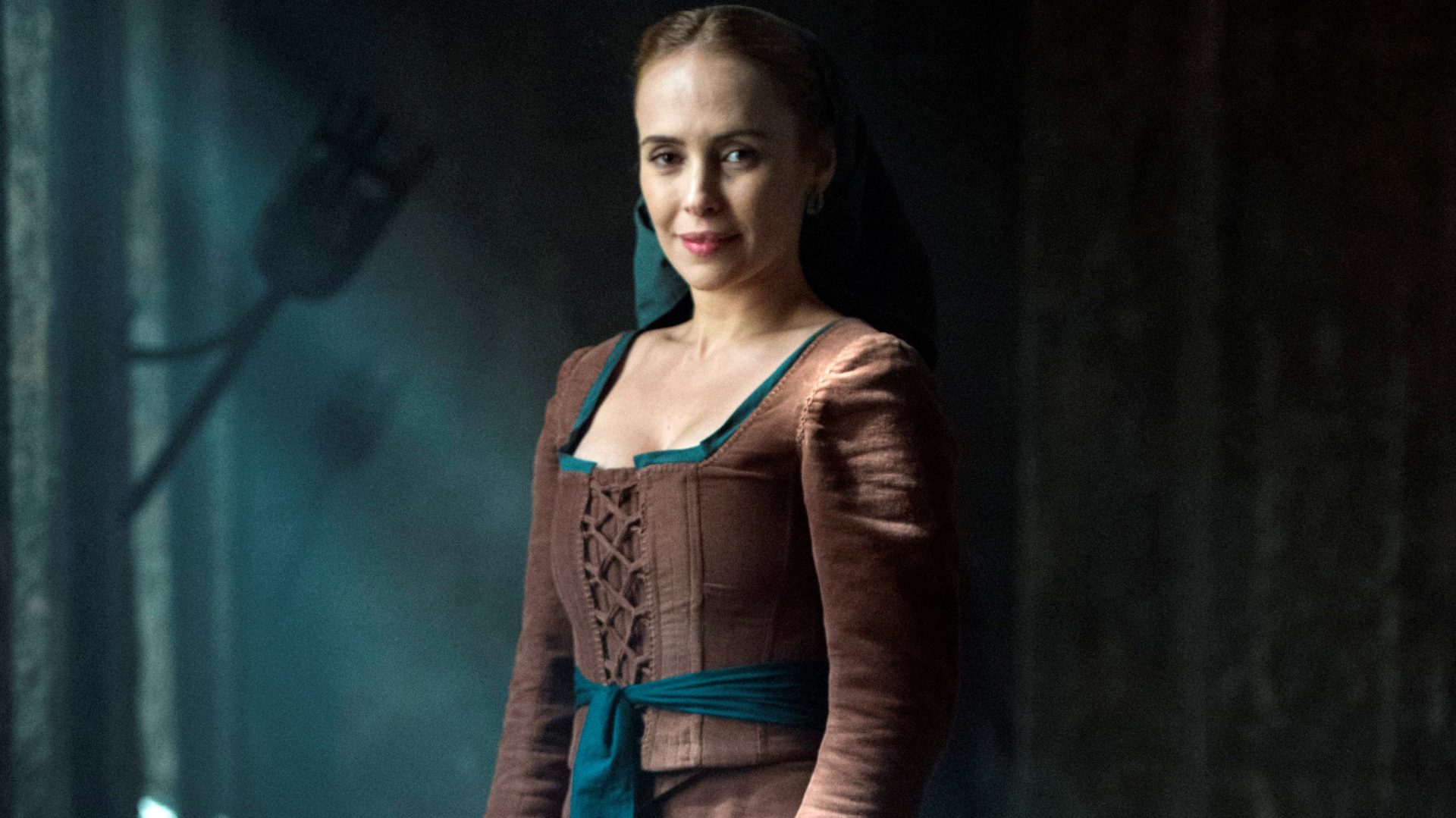 Diana (Fernanda Nobre) no castelo