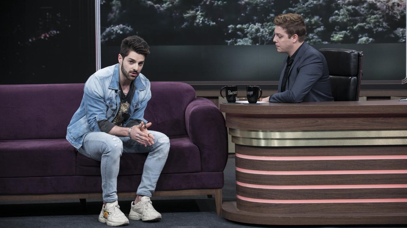DJ Alok no Programa do Porchat