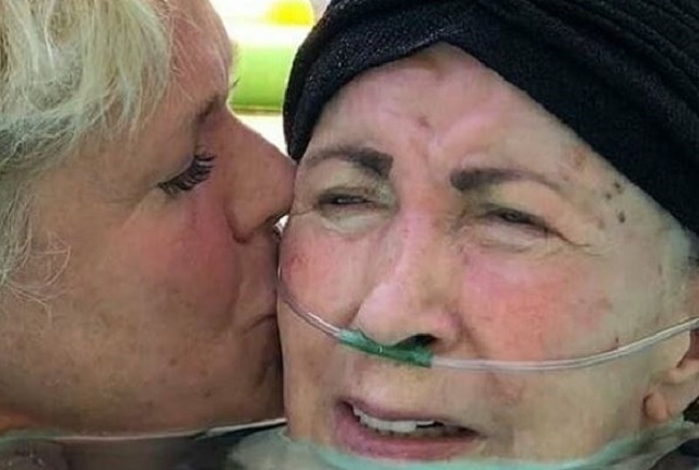 Xuxa e sua mãe, dona Alda