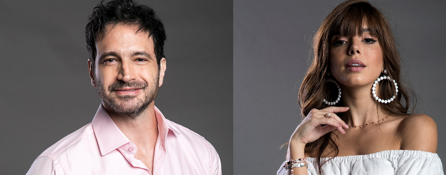 Edgar (Caco Ciocler) e Rochelle (Giovanna Lancelotti) em Segundo Sol