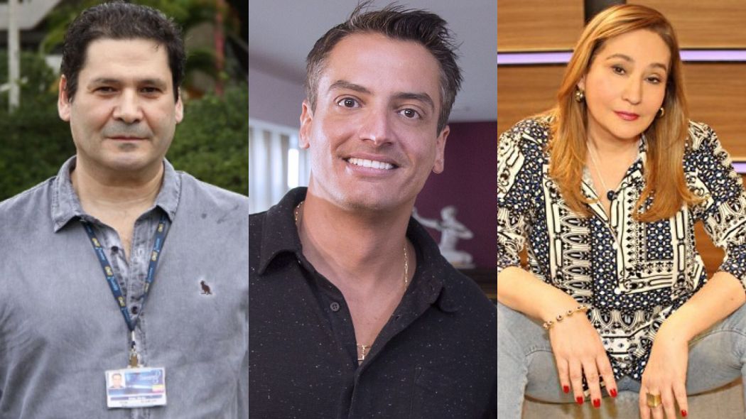 Elias Abrao, Leo Dias e Sonia Abrao