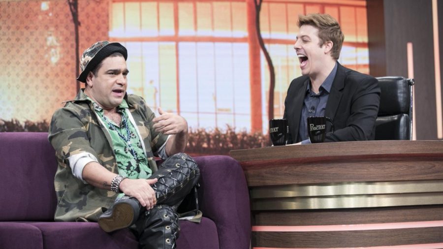 Evandro Santo no Programa do Porchat