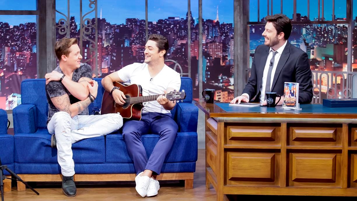George Henrique e Rodrigo no The Noite