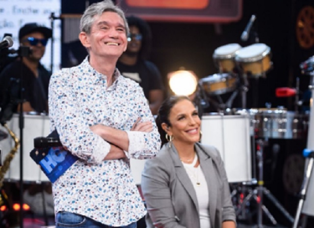 Ivete Sangalo, no Altas Horas, da Globo