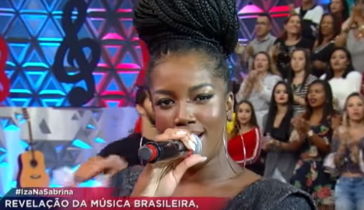 Iza no Programa da Sabrina