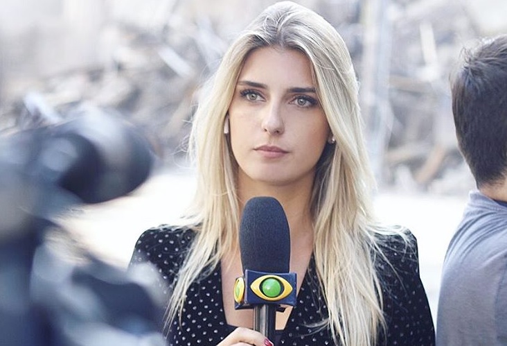 Joana Treptow, reporter da Band