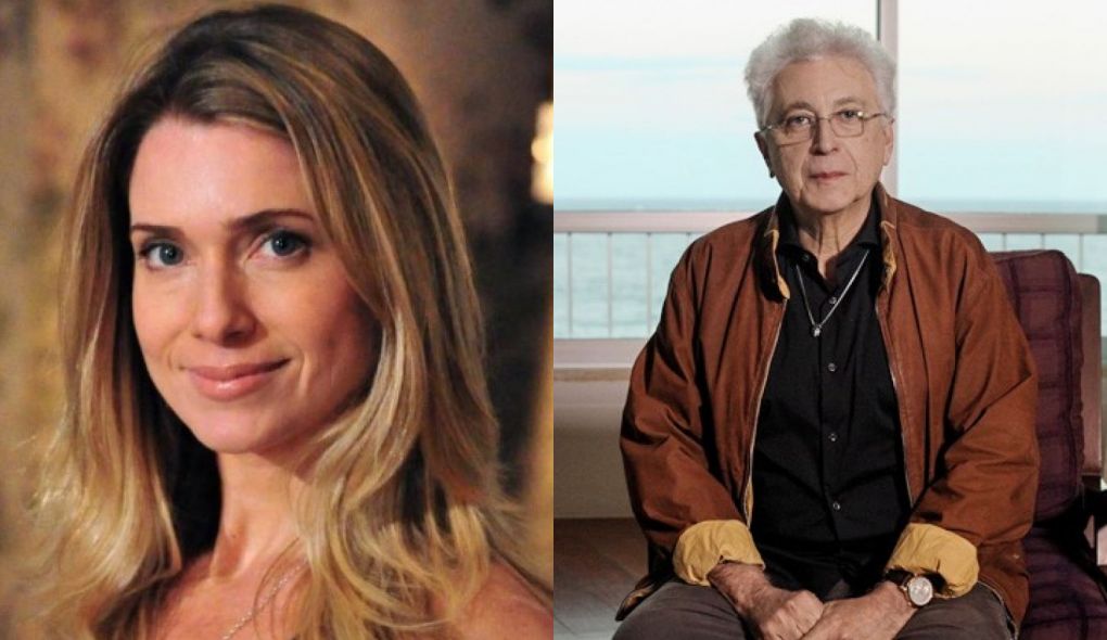 Leticia Spiller e Aguinaldo Silva
