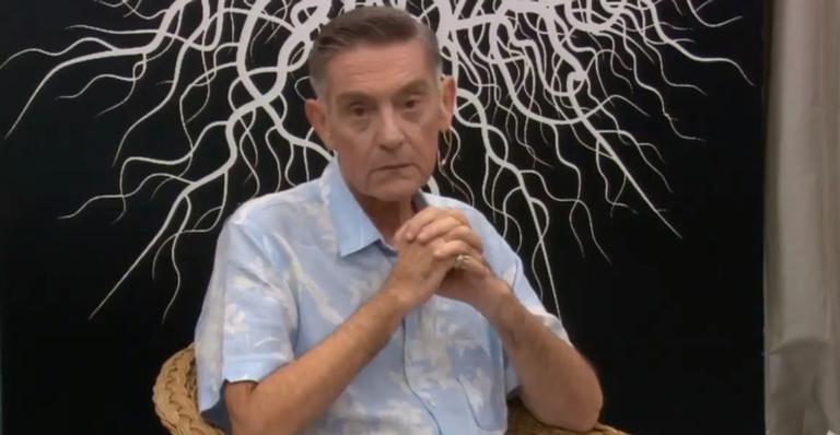 Luiz Gasparetto em uma de suas últmas aparições públicas