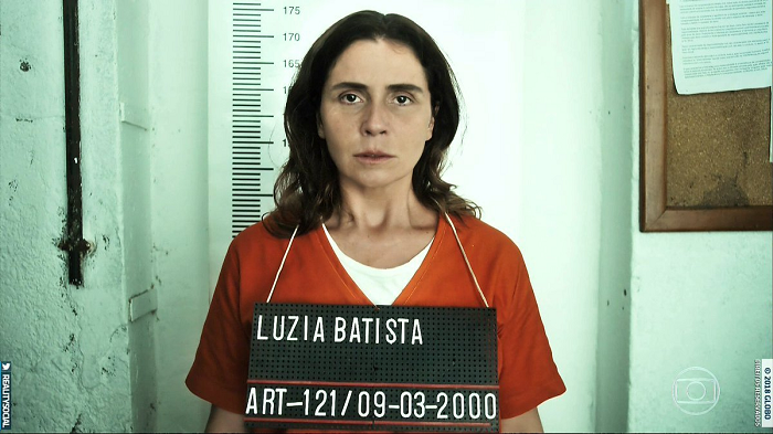 Luzia sendo presa em Segundo Sol