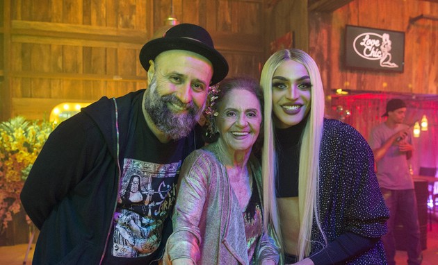 Mauro Mendonça Filho, Laura Cardoso e Pabllo Vittar