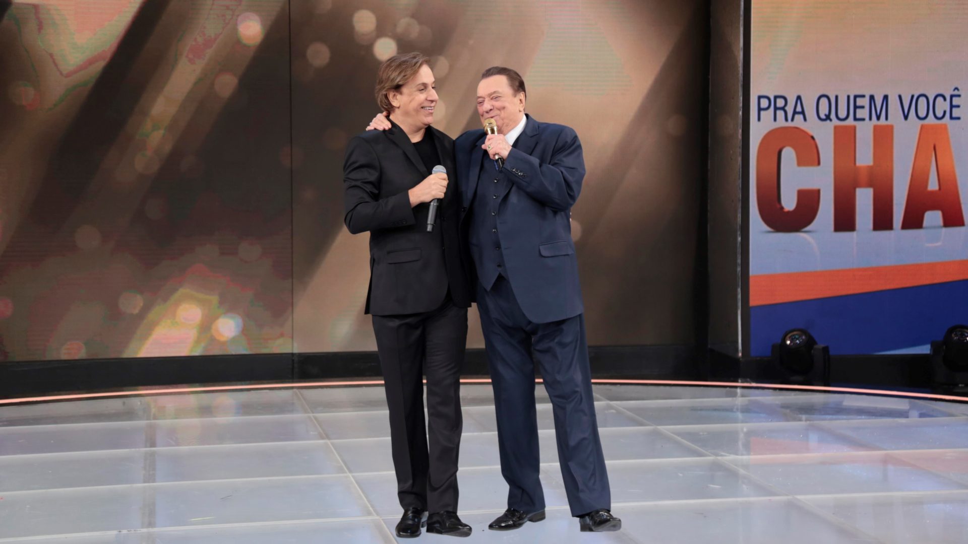 Tom Cavalcante e Raul Gil