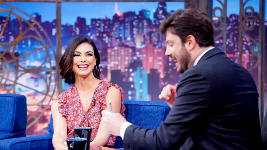 Morena Baccarin no The Noite