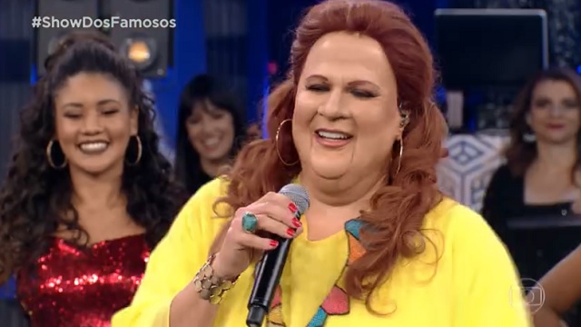 Paulo Ricardo no Show dos Famosos, como Beth Carvalho