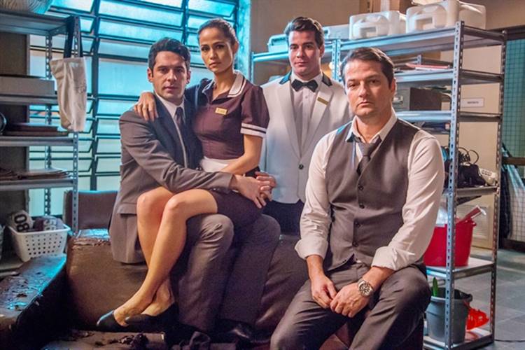 Elenco de Pega Pega da Rede Globo (Divulgação)