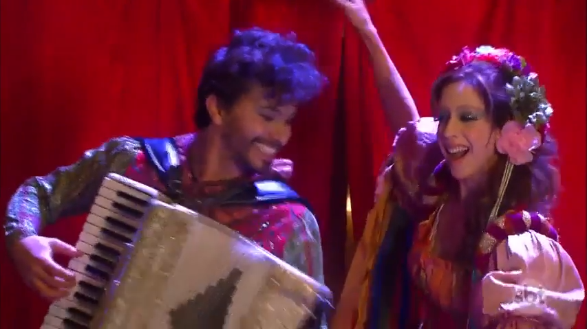 Lorenzo e Alice, os pais de Poliana
