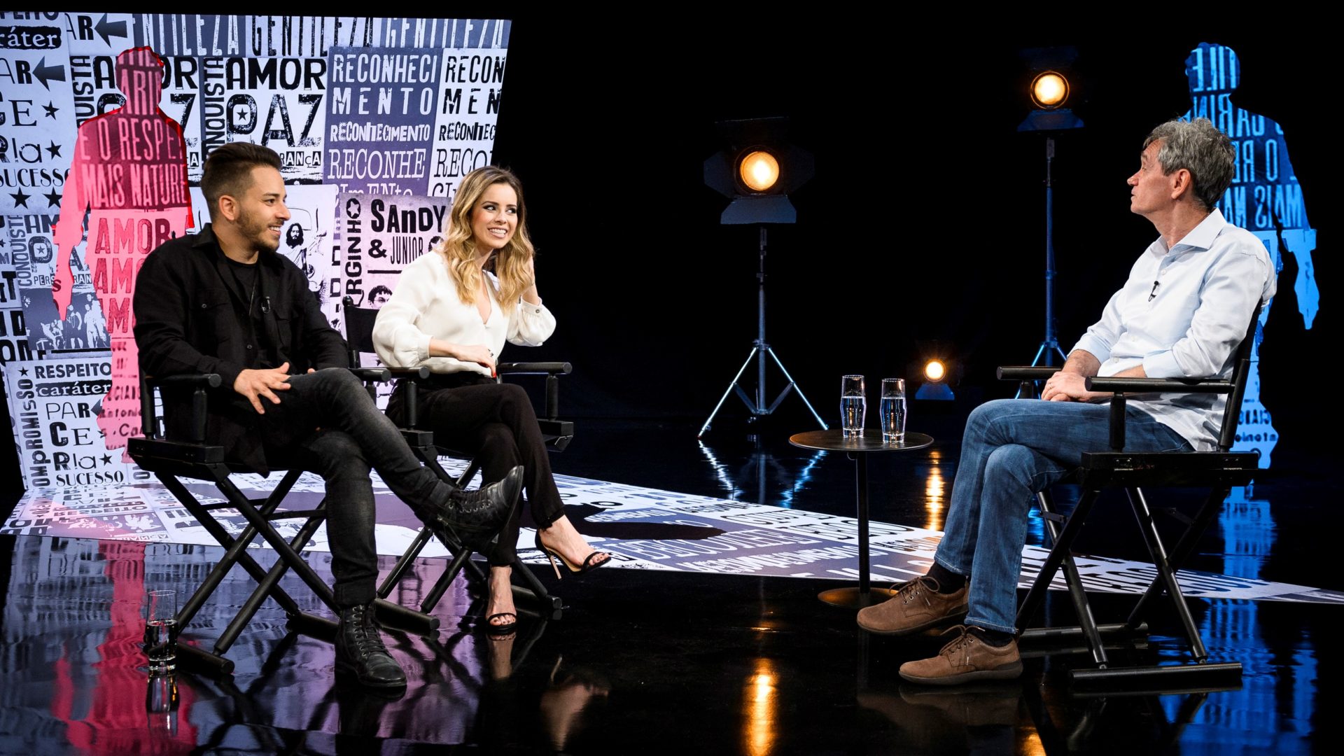 Serginho Groisman entrevista Sandy e Junior
