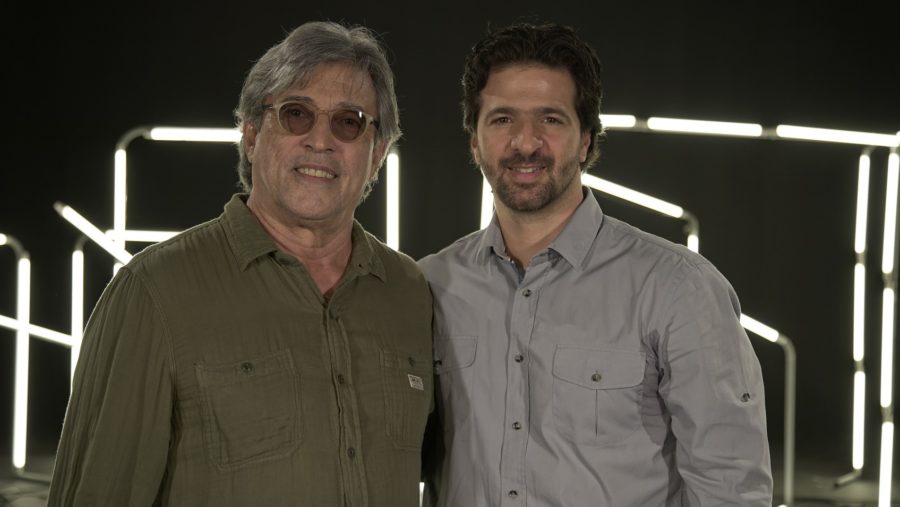 Maurício Pacheco e Ivan Lins no Segue o Som