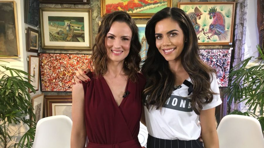 Carolina Kasting e Daniela Albuquerque no Sensacional