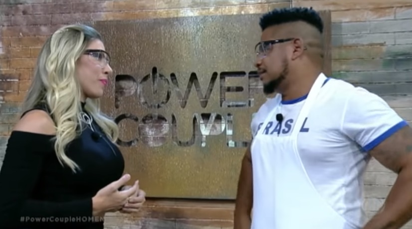Tati Minerato e Marcelo Galatico, participantes do Power Couple