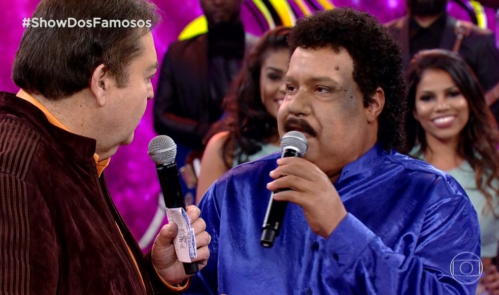 Tiago Abravanel interpretou Tim Maia no Show dos Famosos