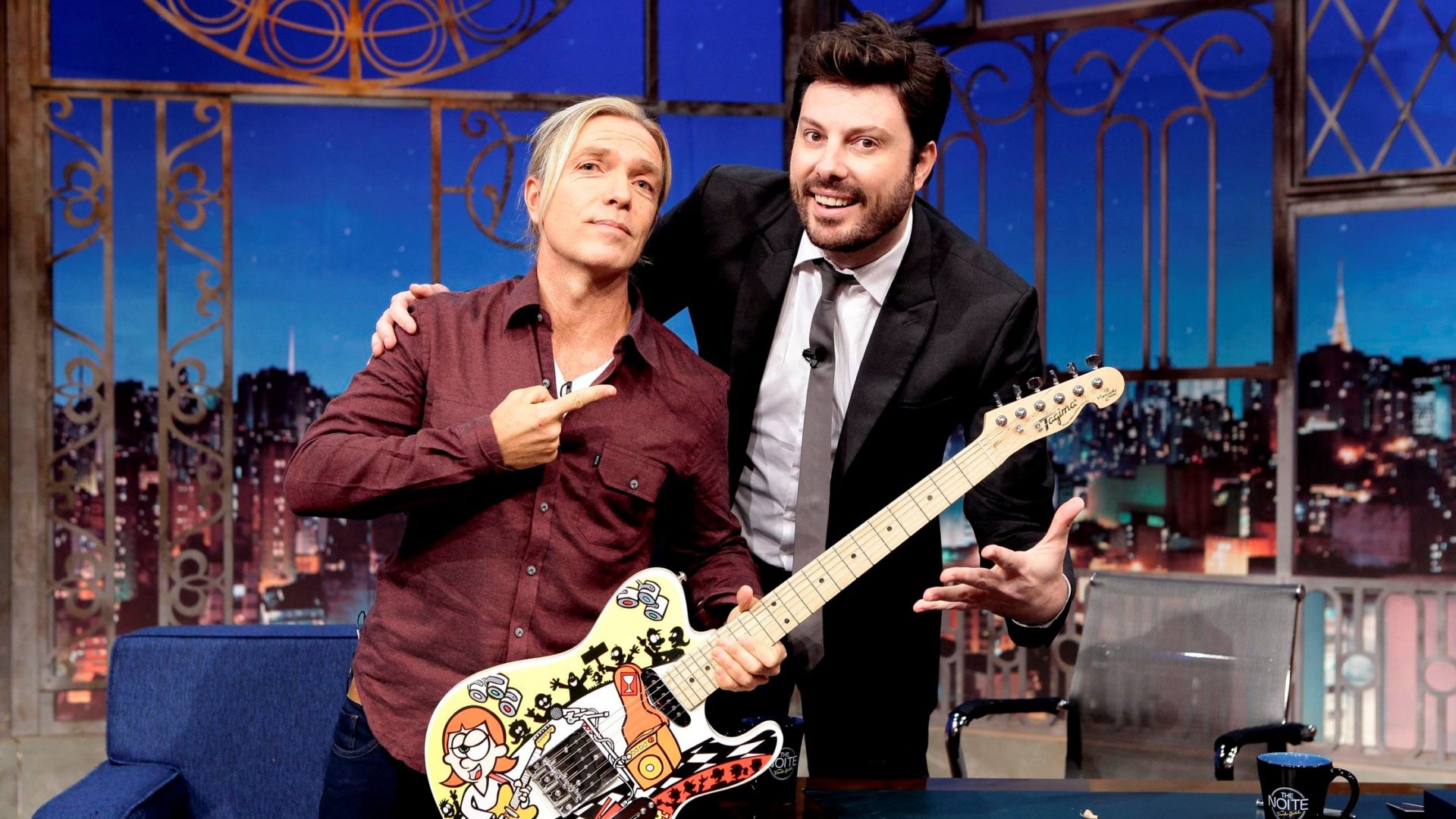 Marcinho Eiras no The Noite com Danilo Gentili
