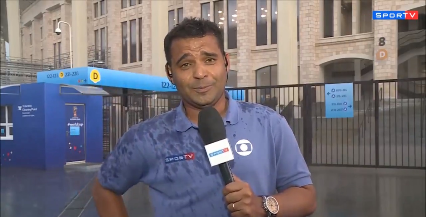 Richard Souza, do SporTV (Reprodução/SporTV)