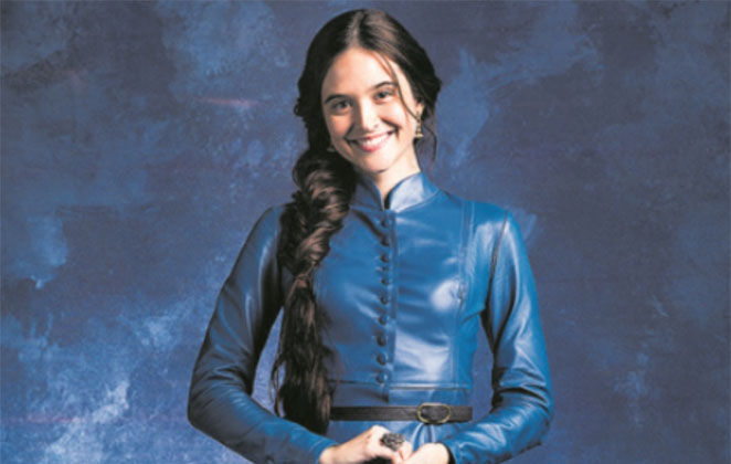 Marocas (Juliana Paiva), de O Tempo Não Para, da Globo