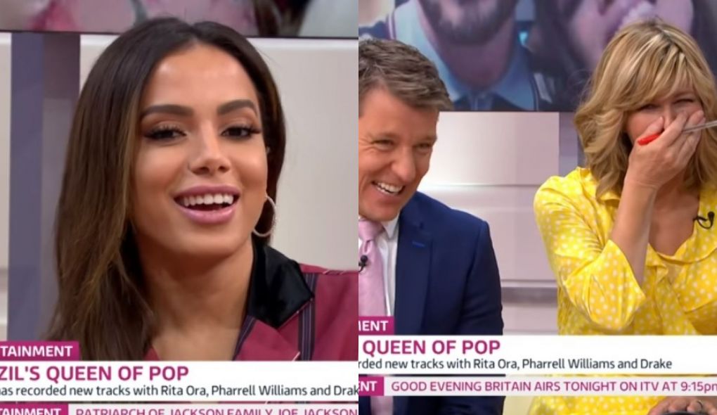 Anitta participou do programa Good Morning Britain