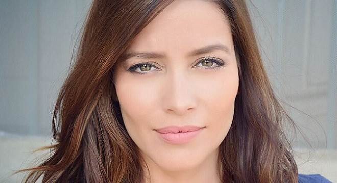A atriz Adriana Fonseca