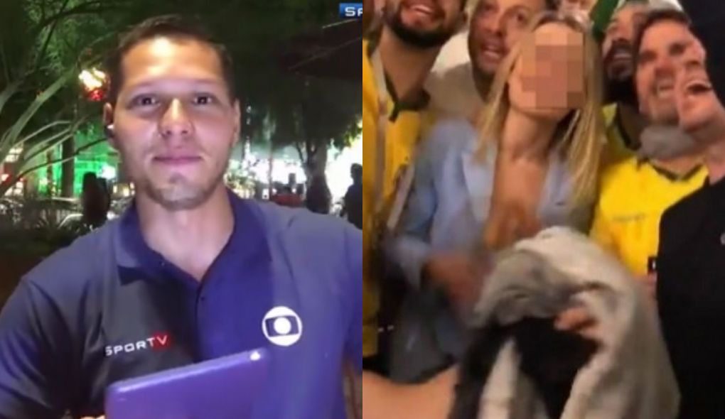 Repórter da Globo, Ben-Hur Correia falou sobre polemico vídeo feito por brasileiros na Rússia