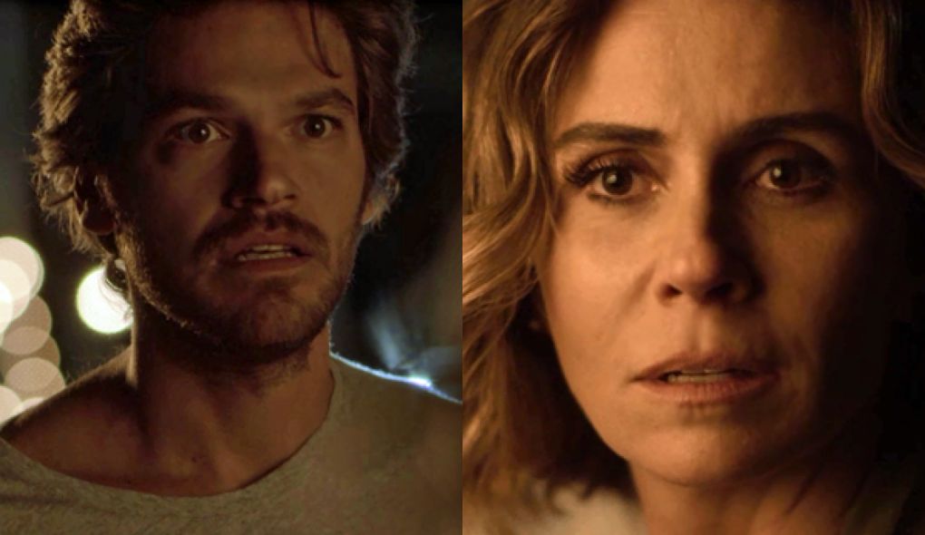 Beto (Emilio Dantas) e Luzia (Giovanna Antonelli) de Segundo Sol