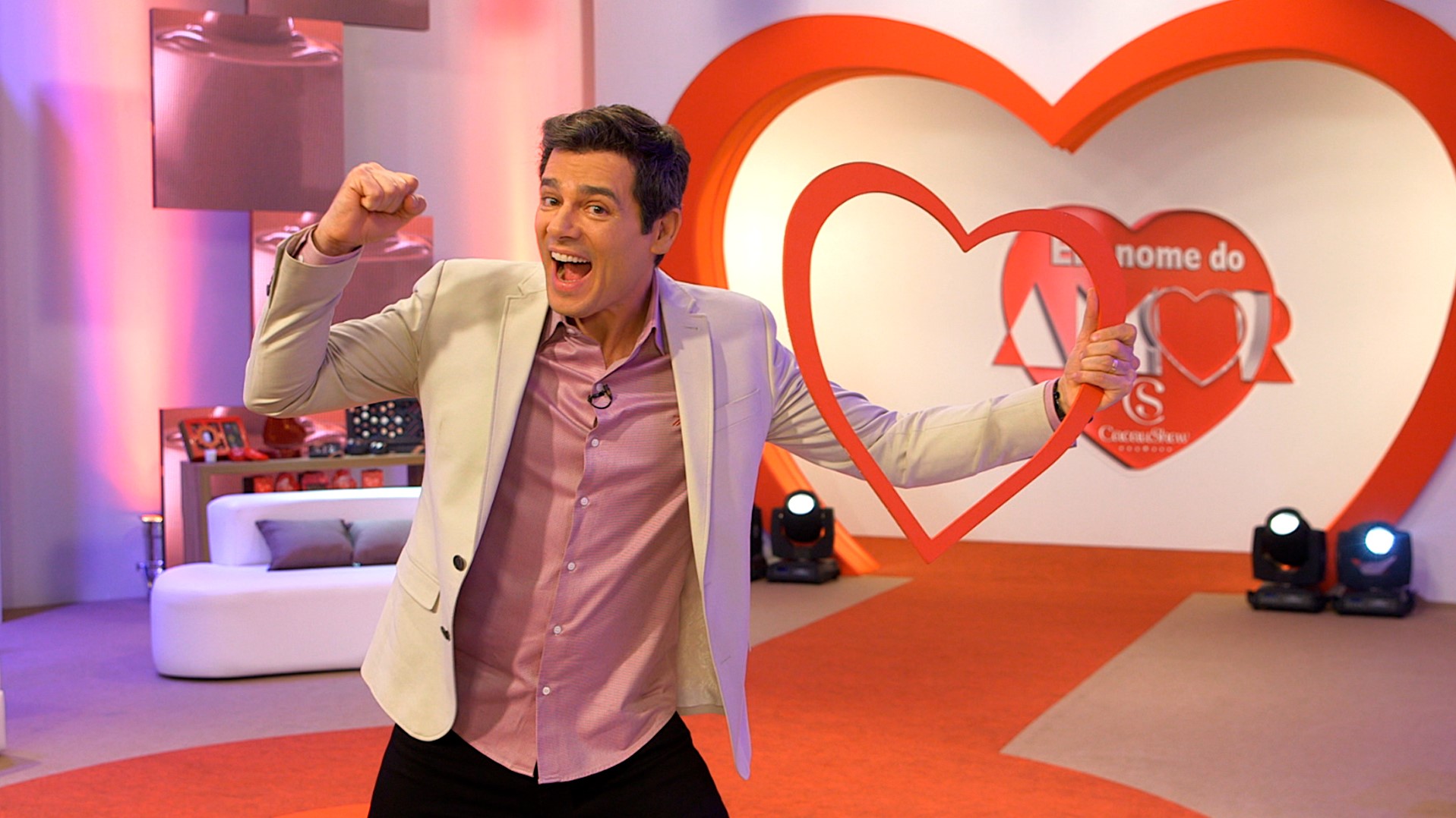 Celso Portiolli no Em Nome do Amor Cacau Show