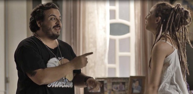 Clovis (Luis Lobianco) e Gorete (Thalita Carauta) de Segundo Sol