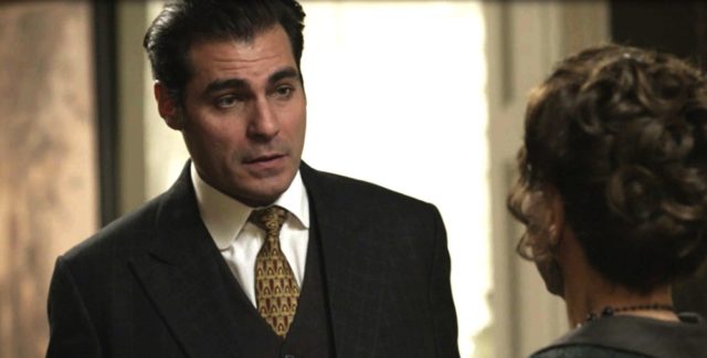 Darcy (Thiago Lacerda) e Lady Margareth (Natália do Valle), em Orgulho e Paixão, na Globo