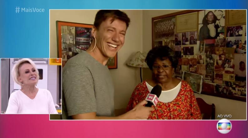 Dona Joana foi entrevistada pelo Mais Voce apos bombar na web