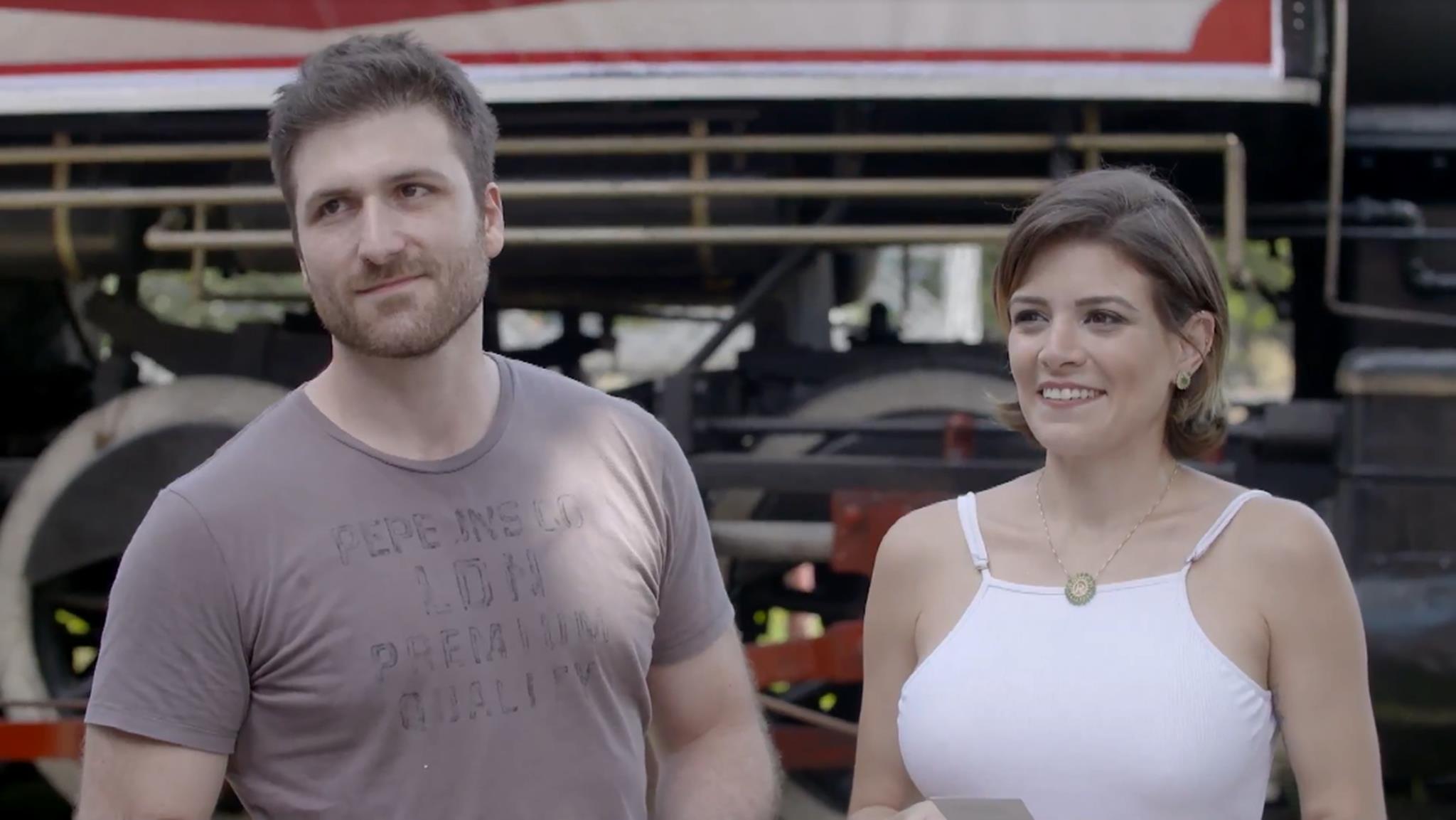 Daniel Simonini e Renata Del Bianco no Fábrica de Casamentos