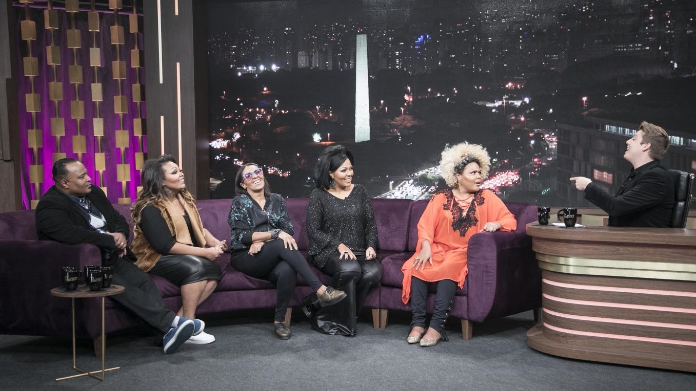 Fat Family no Programa do Porchat