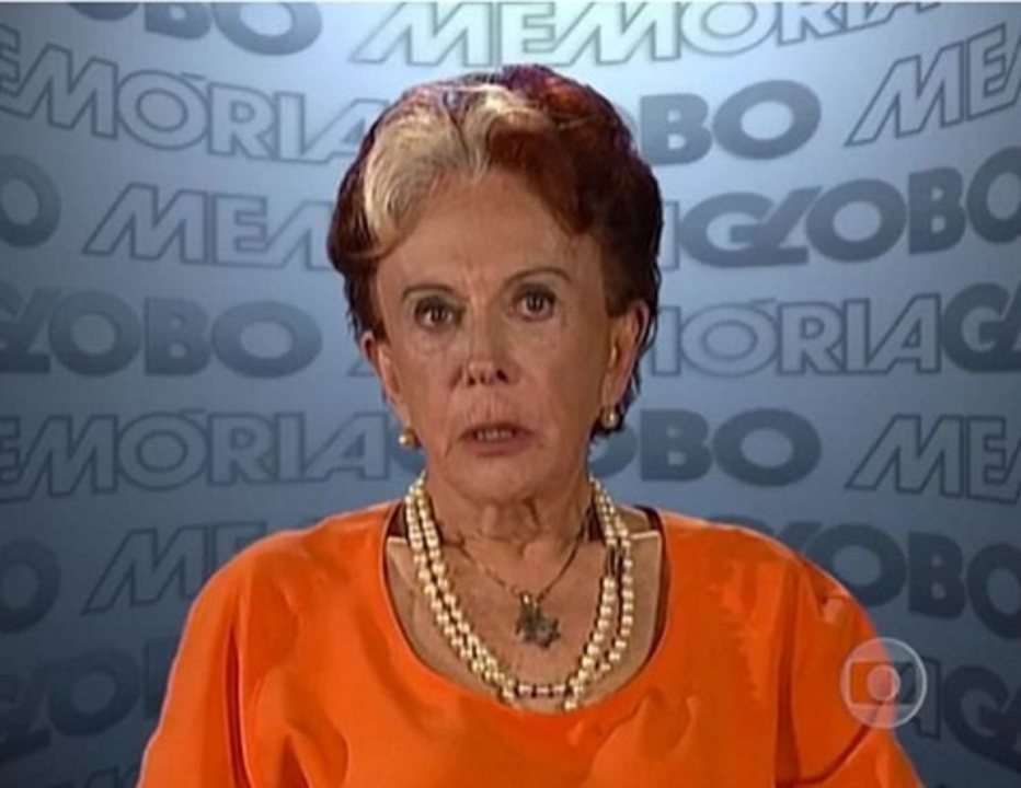 Neuza Amaral em depoimento ao Projeto Memória Globo