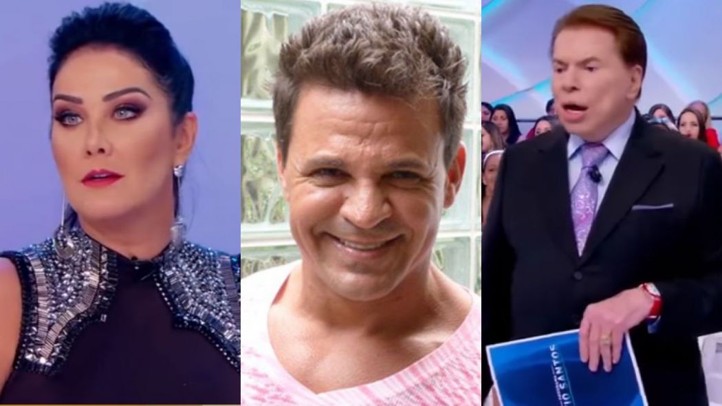 Helen Ganzarolli, Eduardo Costa e Silvio Santos