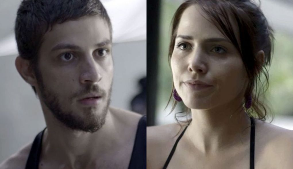 Icaro (Chay Suede) e Rosa (Leticia Colin) de Segundo Sol