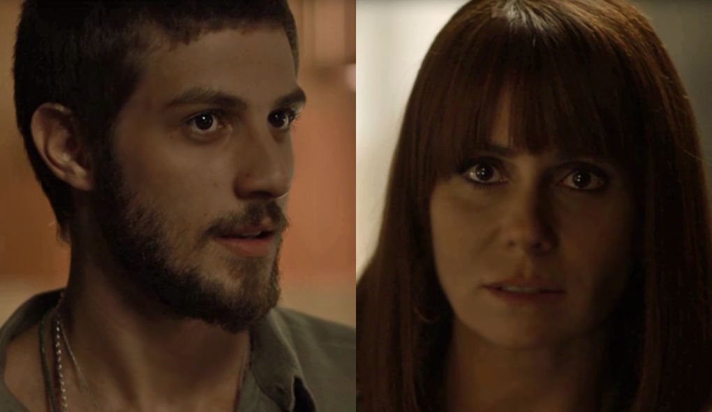 Icaro (Chay Suede) e Silvia (Giovanna Antonelli) de Segundo Sol