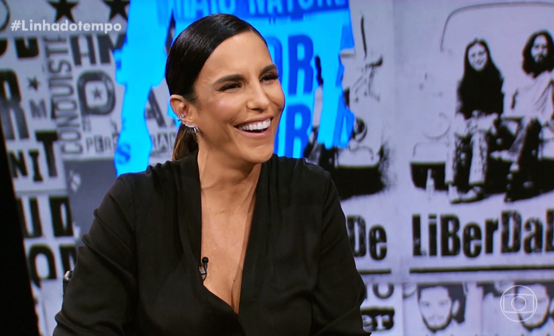 Ivete Sangalo no quadro Linha do Tempo do Altas Horas